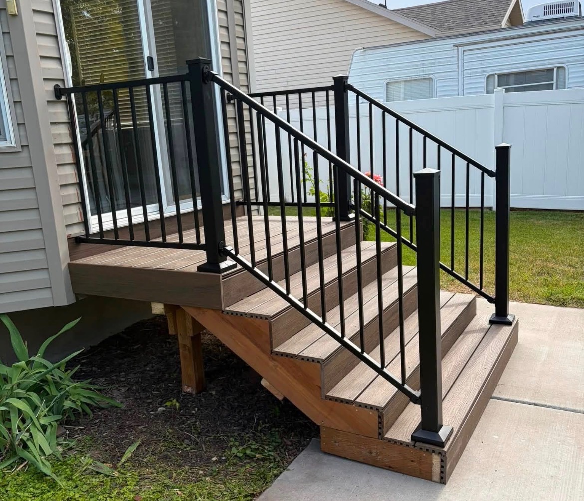 Gutter Installation with Inside Corner